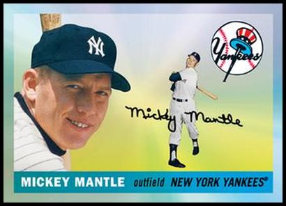 4 Mickey Mantle 1955